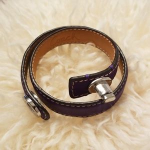 Coach wrap bracelet